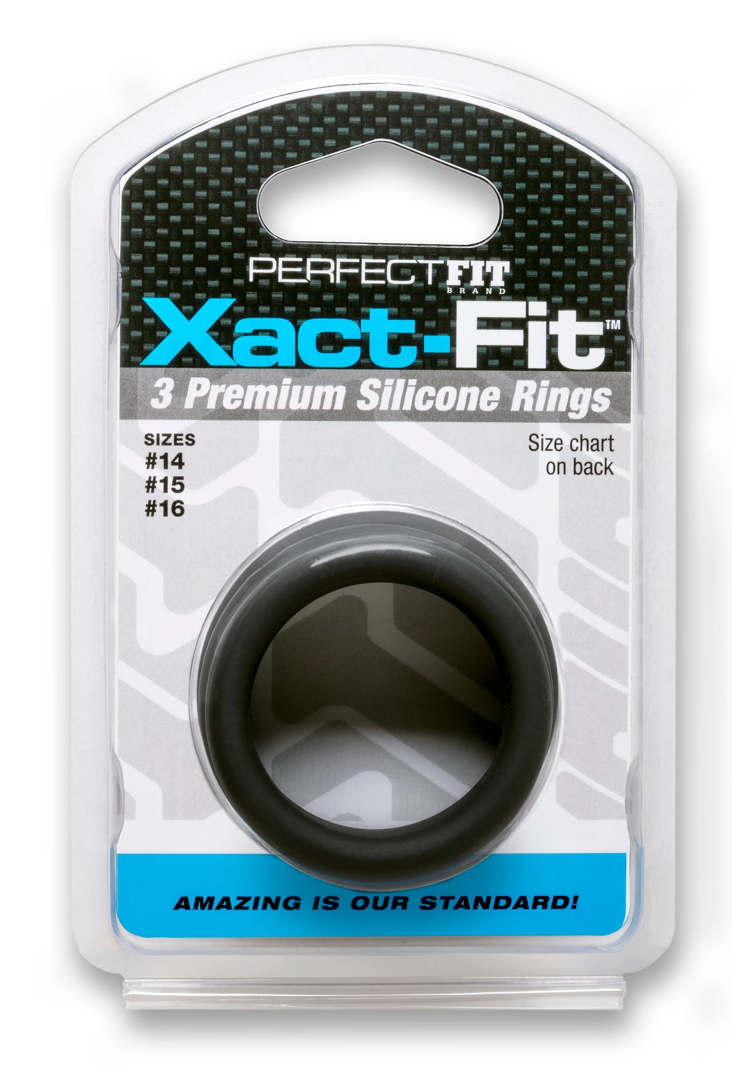 Perfect Fit XactFit Cock Ring Sizes 14, 15, 16 – Snug Fit Cock Rings > Cock Ring > Sets - Tophatter Daily Deals