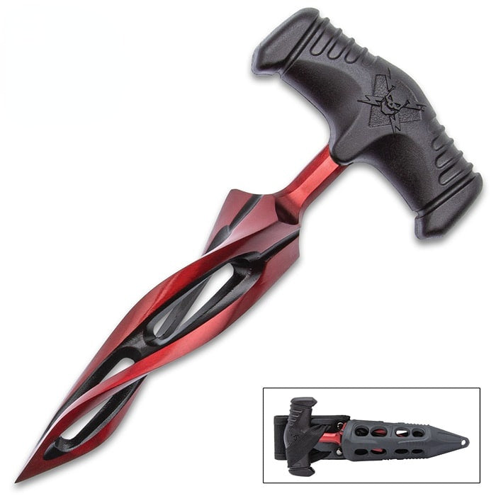 Whirlwind Lord Pushing Dagger and Sheath - Tophatter Daily Deals