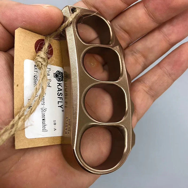 PEA PODS-EDC KNUCKLES Bronze - Tophatter Daily Deals