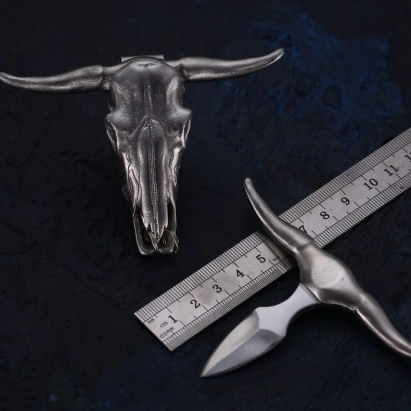 LONGHORN SKULL BULL HEAD MULTI-FUNCTION EDC TOOL - Tophatter Daily Deals