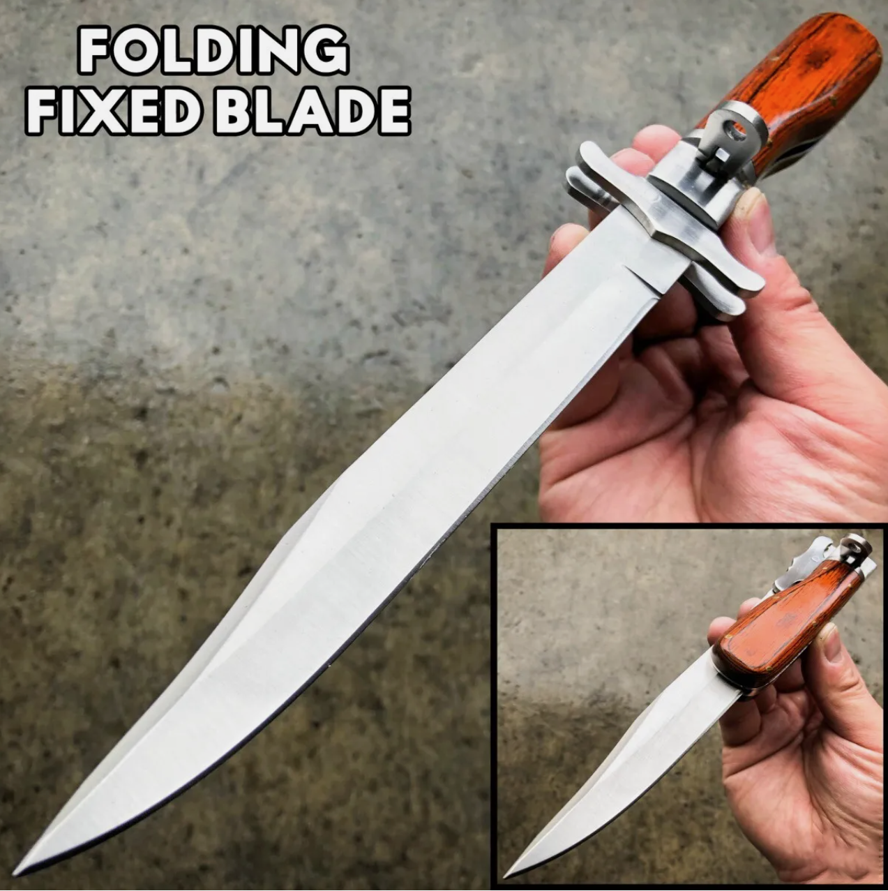 Best Folding Knife for Hunting and Camping - Tophatter Daily Deals