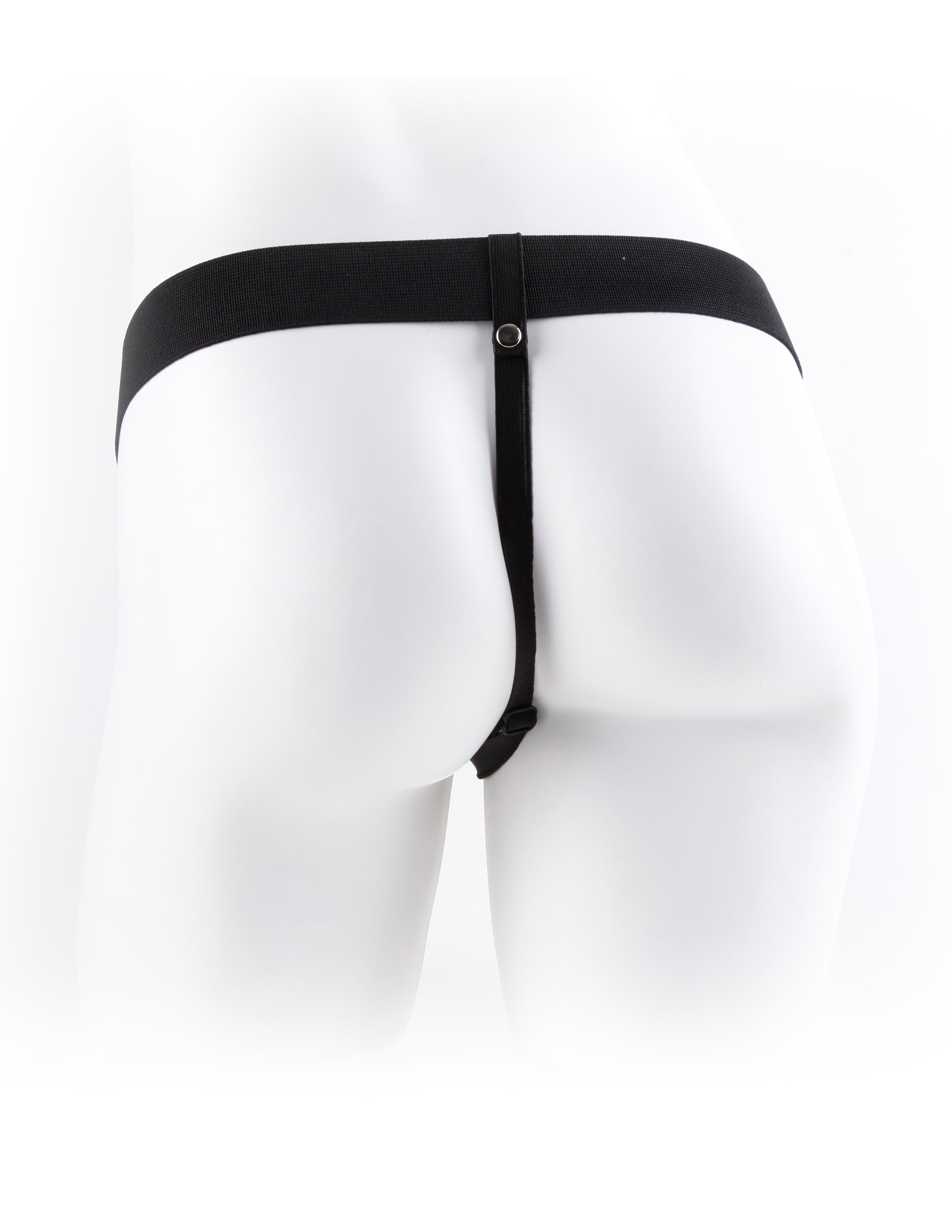 Fetish Fantasy 9 Inch Vibrating Hollow Strap-On with Balls Flesh > Dildos > Hollow Strap Ons - Tophatter Daily Deals