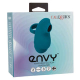 Envy™ Handheld Suction Massager in Teal Blue with 3 Suction Speeds and 7 Vibration Functions > Vibrators > Finger Vibrators - Tophatter Daily Deals