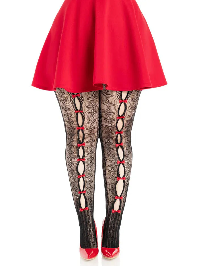 Plus Sweetheart Striped Tights – Plus Size Hosiery > Clothes > Plus Size Lingerie - Tophatter Daily Deals