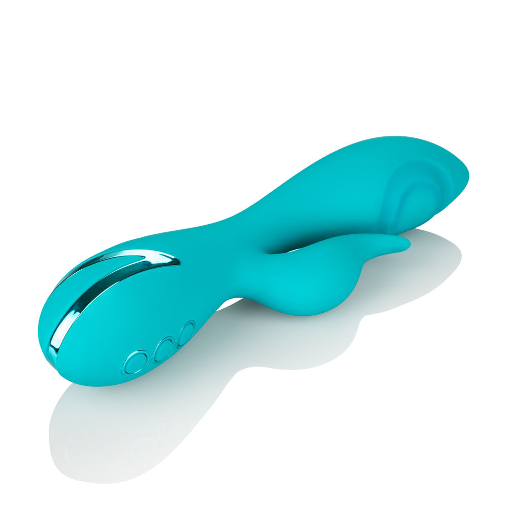California Dreaming Santa Monica Starlet Teal Massager with 10 Vibration Functions= > Sex Toys For Ladies > G-Spot Vibrators - Tophatter Daily Deals