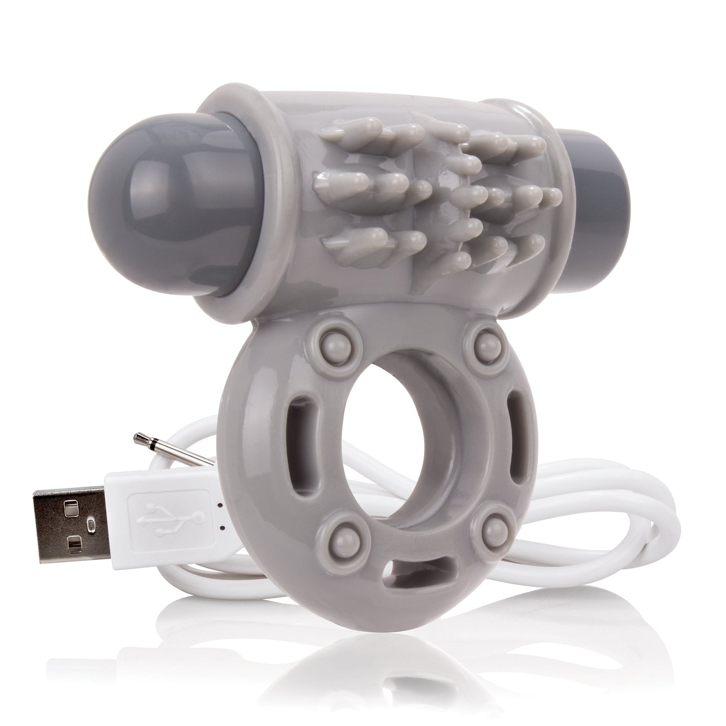 O Wow Ring – Rechargeable Vibrating Cock Ring with 10 Vibration Functions > Cock Ring > Vibrating - Tophatter Daily Deals