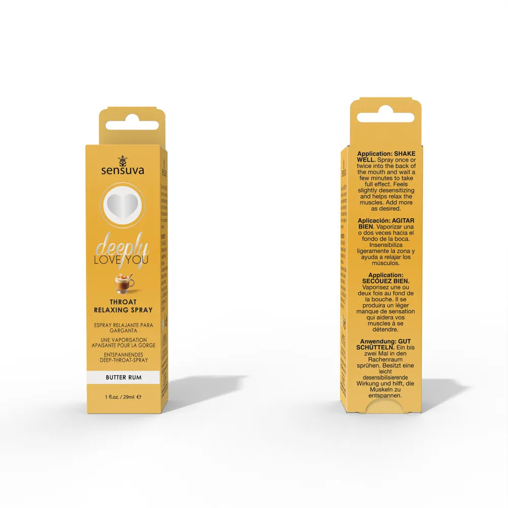 Sensuva Deeply Love You – Flavored Throat Relaxing Spray 1 Fl Oz > Lube > Oral Gels & Sprays - Tophatter Daily Deals