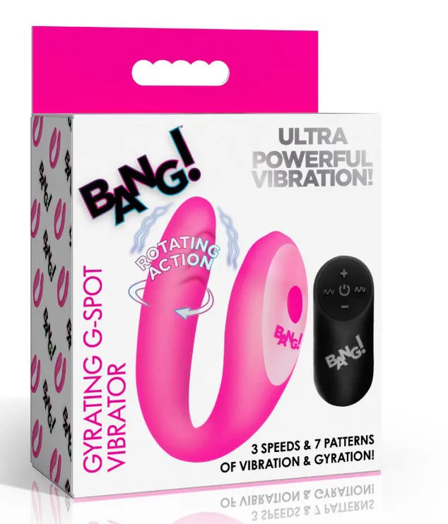 BG Gyrating G-Spot Vibrator – Remote-Controlled Silicone Vibrator > Vibrators > G-Spot - Tophatter Daily Deals