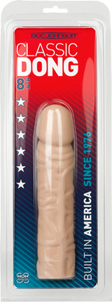 Doc Johnson Classic 8 Inch Dong – Lifelike Textured Silicone Dong > Dildos > Realistic Dildos - Tophatter Daily Deals