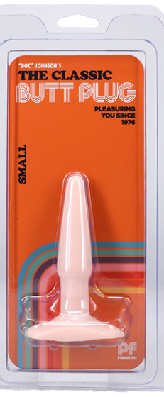 Doc Johnson Classic Small – 4 Inch Smooth Butt Plug > Anal Range > Butt Plugs - Tophatter Daily Deals