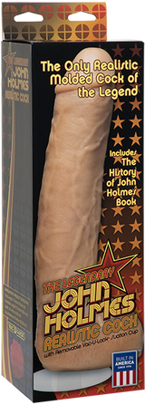 John Holmes Realistic Cock 9.5 Inch with Removable Vac-U-Lock Suction Cup – Dildo > Dildos > Performer Replica - Tophatter Daily Deals