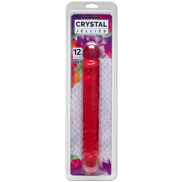 Crystal Jellies 12 Inch Double Dong (Pink) – Large Dildo > Dildos > Double Dildos - Tophatter Daily Deals