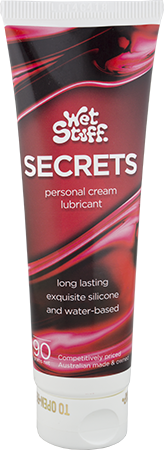 Wet Stuff Secrets – Silicone-Based Lotion Lubricant for Condom Use > Lube > Hybrid - Tophatter Daily Deals
