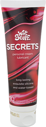 Wet Stuff Secrets – Silicone-Based Lotion Lubricant for Condom Use > Lube > Hybrid - Tophatter Daily Deals