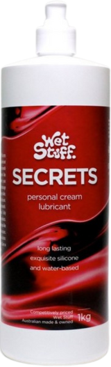 Wet Stuff Secrets – Silicone-Based Lotion Lubricant for Condom Use > Lube > Hybrid - Tophatter Daily Deals