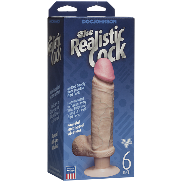 Ultraskyn Vibrating 6 Inch Phthalate-Free Suction Cup Dildo – Realistic Vibrating Dildo > Dildos > Realistic Dildos - Tophatter Daily Deals