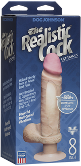 Ultraskyn Realistic Vibrating Cock – 6" or 8" > Vibrators > Realistic Vibrators - Tophatter Daily Deals
