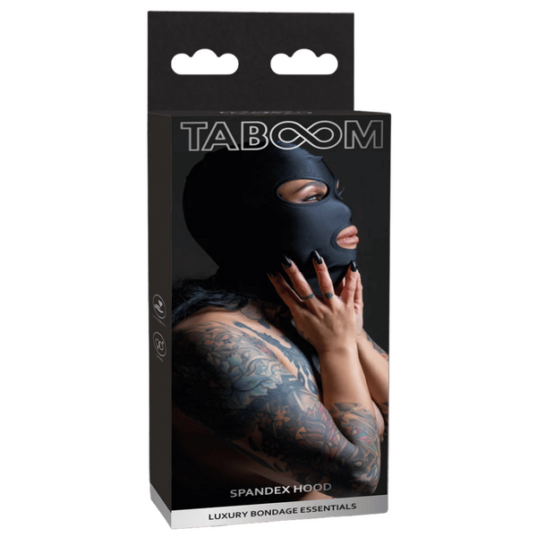 TABOOM Spandex Hood – Comfortable Stretchy Hood with Eye and Mouth Openings > Bondage Gear > Bondage Hoods - Tophatter Daily Deals