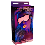 Taboom Glow Blindfold – Glow in the Dark BDSM Accessory > Bondage Gear > Blindfolds - Tophatter Daily Deals