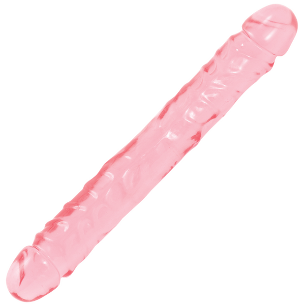 Crystal Jellies 12 Inch Double Dong (Pink) – Large Dildo > Dildos > Double Dildos - Tophatter Daily Deals