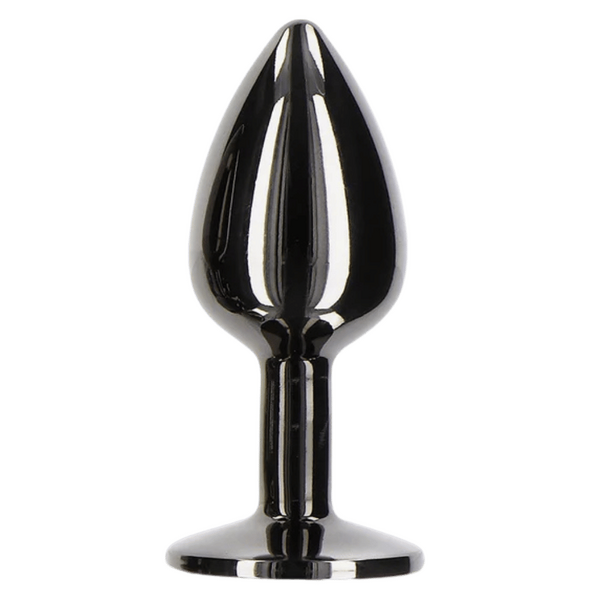 Taboom Butt Plug With Diamond Jewel Small – Lightweight Aluminium Butt Plug > Anal Range > Jewel Butt Plugs - Tophatter Daily Deals