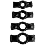 Titanmen Cock Ring Set (Black) – Stretchable Cock Rings Set > Cock Ring > Sets - Tophatter Daily Deals