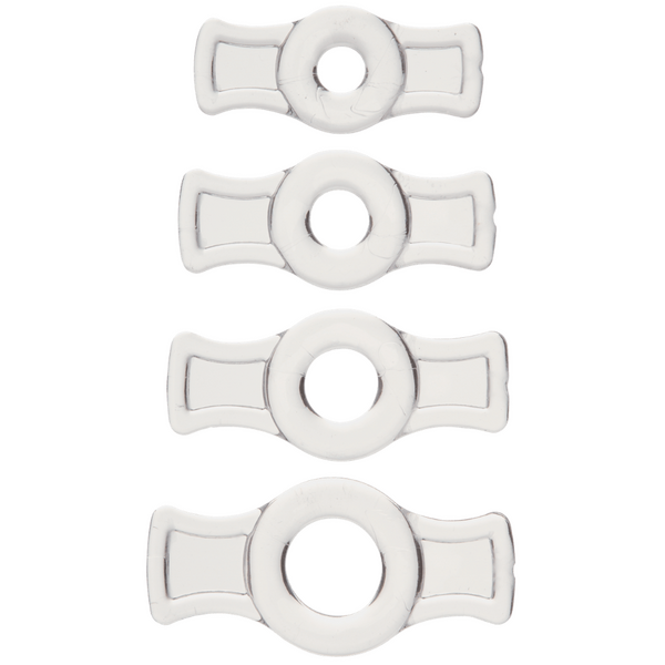 Titanmen Cock Ring Set (Black) – Stretchable Cock Rings Set > Cock Ring > Sets - Tophatter Daily Deals