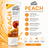 Wet Stuff Peach – Edible Peach Flavored Lubricant Tube 100g > Lube > Flavoured - Tophatter Daily Deals