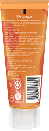 Warm Lovin Gel 80ml – Intimate Warming Gel > Lube > Water Based - Tophatter Daily Deals
