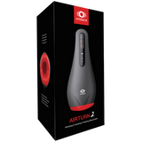 Airturn 2 (Black) – Waterproof Heating Suction Masturbator with Vibration and Warming Functions > Sex Toys For Men > Masturbators > Vibrating - Tophatter Daily Deals