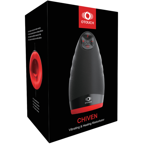 Chiven 2 (Black) – Heating Vibrating Masturbator > Sex Toys For Men > Masturbators > Vibrating - Tophatter Daily Deals