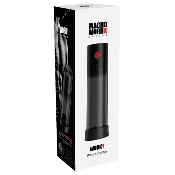 Macho Work 1 – Luxury Stepless Suction Penis Pump > Pumps > Penis Pumps Electric - Tophatter Daily Deals