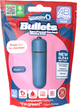 Bullets 4B Low Pitch Bass (Blueberry) > Vibrators > Mini Vibrators - Tophatter Daily Deals