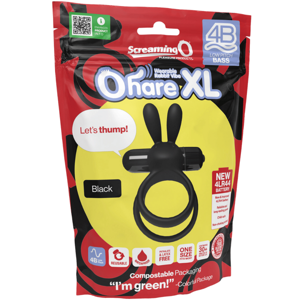 Ohare XL 4B – Deep-Rumbling Bass Vibrator with Stretchy Ring > Vibrators > Finger Vibrators - Tophatter Daily Deals