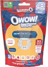 Owow 4B Low Pitch Bass (Blueberry) > Cock Ring > Vibrating - Tophatter Daily Deals