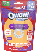 Owow 4B Low Pitch Bass (Grape) > Cock Ring > Vibrating - Tophatter Daily Deals