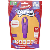 Demon 4B Low Pitch Bass – Deep-Rumbling 5-Speed Vibrator with Silicone Horns > Vibrators > Mini Vibrators - Tophatter Daily Deals