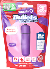 Bullets 4T High Pitch Treble (Grape) > Vibrators > Mini Vibrators - Tophatter Daily Deals