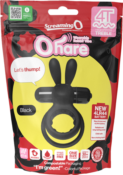 Screaming O 4T Ohare – Body-Safe Silicone Double Ring Vibrator > Sex Toys > Couples Toys - Tophatter Daily Deals