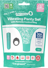 Vibrating Panty Set W/ Remote Ring 4t High Pitch Treble (Kiwi) > Sex Toys For Ladies > Panty Vibes - Tophatter Daily Deals