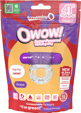 Owow 4T High Pitch Treble (Grape) > Cock Ring > Vibrating - Tophatter Daily Deals