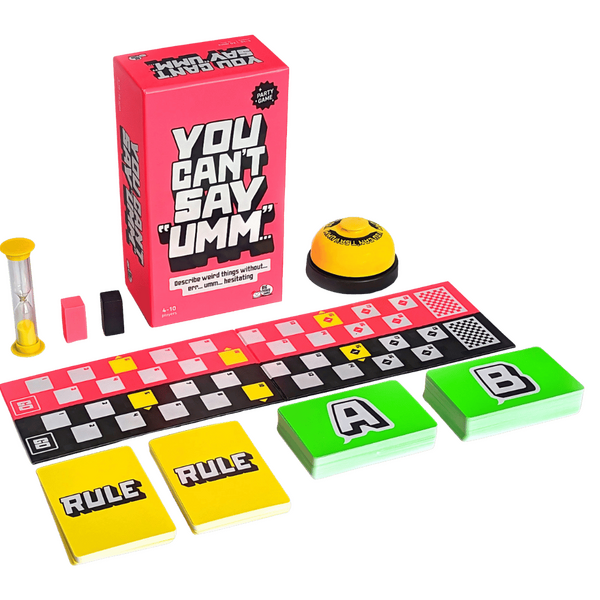 You Can't Say Umm – Party Board Game for 4-10 Players > Novelties > Card Games - Tophatter Daily Deals