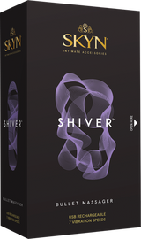 SKYN Shiver – Rechargeable Waterproof Bullet Vibrator with 7 Speeds and Modes > Vibrators > Mini Vibrators - Tophatter Daily Deals