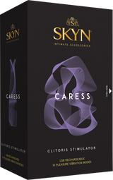 Skyn Caress – 10 Mode Vibrating Clitoris Stimulator with Ultra Soft Finish > Sex Toys For Ladies > Clitoral Vibrators and Stimulators - Tophatter Daily Deals