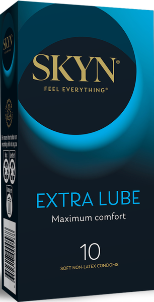 Skyn Extra Lubricated Condoms – Ultra Smooth Long-Lasting 10 Pack > Essentials > Condoms - Tophatter Daily Deals