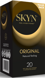 Skyn Original – Natural Feeling Polyisoprene Condoms 53mm 20 Pack > Essentials > Condoms - Tophatter Daily Deals