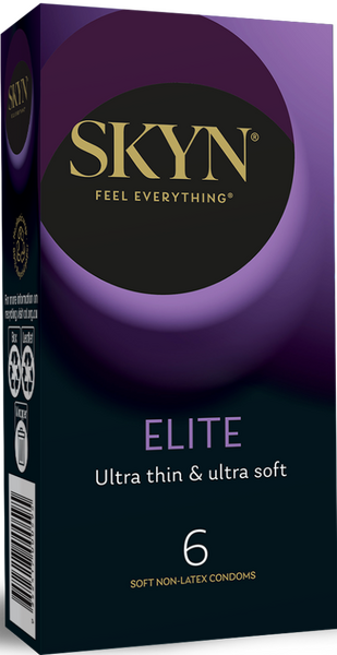 Skyn Elite Ultra Thin Non-Latex Condom – Ultra Soft Natural Feeling 6. Pack > Essentials > Condoms - Tophatter Daily Deals