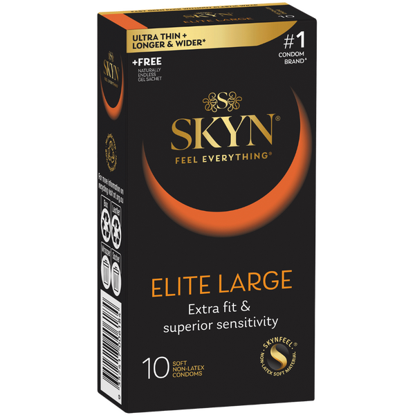 Skyn Elite Large 10 Pack – Natural Fit Condoms > Essentials > Condoms - Tophatter Daily Deals