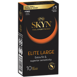 Skyn Elite Large 10 Pack – Natural Fit Condoms > Essentials > Condoms - Tophatter Daily Deals