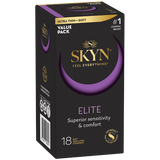 Skyn Feel Everything Elite – Ultra Thin and Soft Condoms 18 Pack > Essentials > Condoms - Tophatter Daily Deals